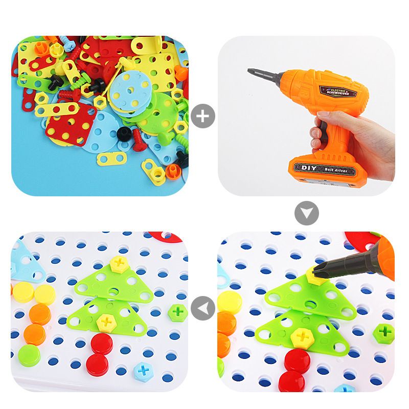 Kids Drill™ | Kids puzzel bouwset