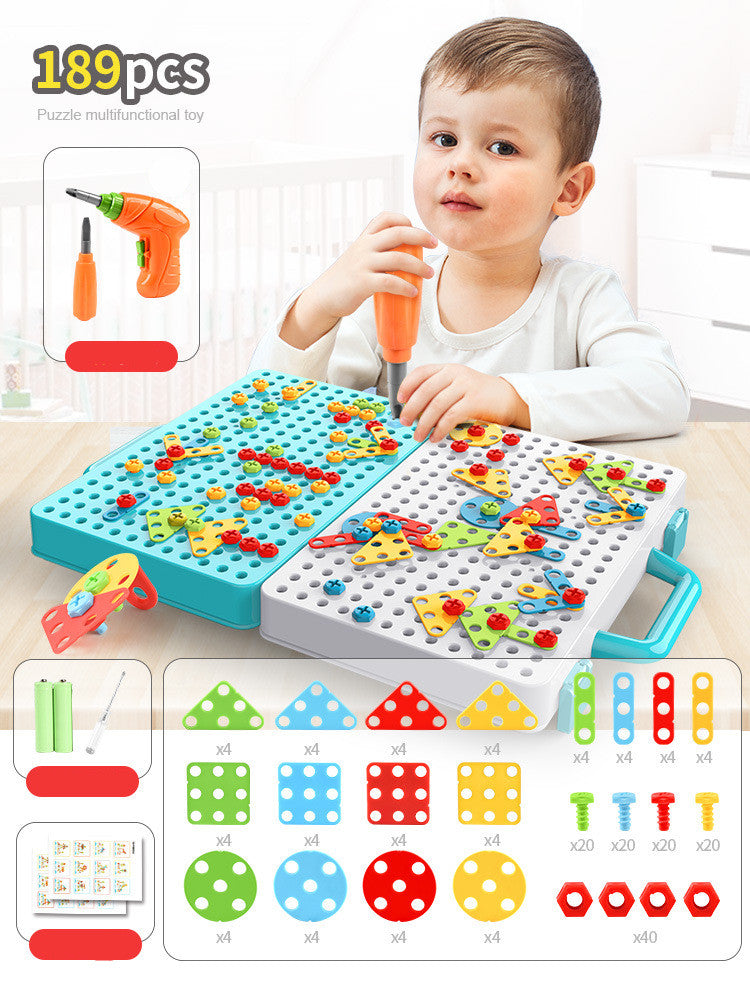 Kids Drill™ | Kids puzzel bouwset