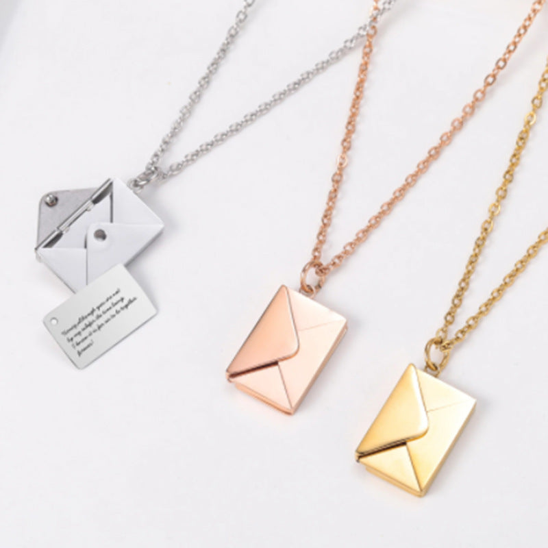 Love Letter Ketting™ | Met Tekst Gravering