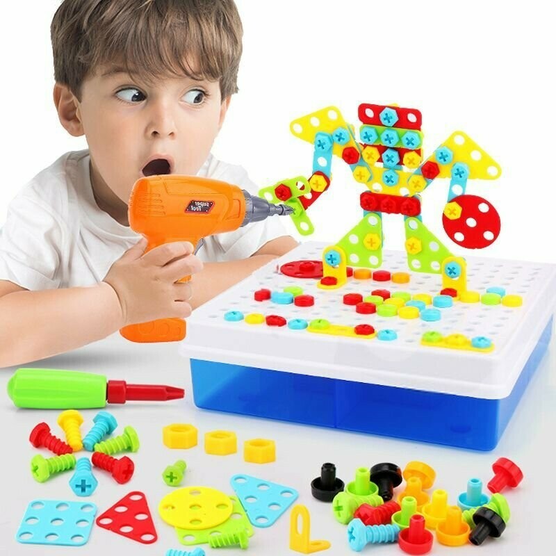 Kids Drill™ | Kids puzzel bouwset